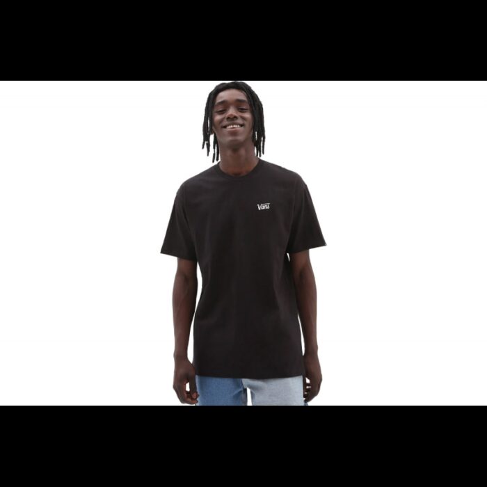 ⁦تيشيرت فانز ميني سكريبت للرجال لون اسود-Vans Men's Mini Script T-Shirt- Black⁩ - الصورة ⁦2⁩