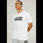 تيشيرت فانز كلاسيك للرجال لون ابيض-Vans Men's Classic-B Short Sleeve T-Shirt- White