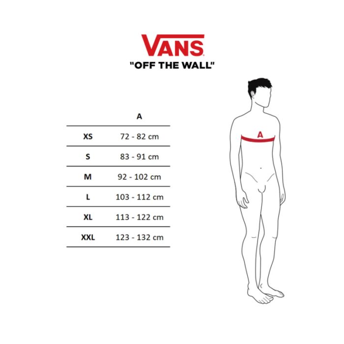 ⁦تيشيرت فانز كلاسيك للرجال لون ابيض-Vans Men's Classic-B Short Sleeve T-Shirt- White⁩ - الصورة ⁦9⁩