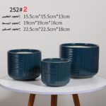 طقم قوار زراعة 3 قطع لون تركواز