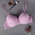 صدرية مبطنة للنساء لون بنفسجي