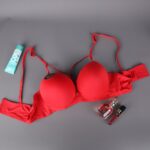 ⁦صدرية مبطنة للنساء لون أحمر⁩ - الصورة ⁦5⁩