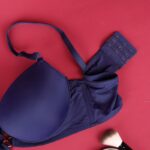 ⁦صدرية مبطنة للنساء لون كحلي⁩ - الصورة ⁦4⁩