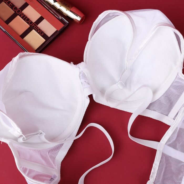 ⁦صدرية مبطنة للنساء لون أبيض⁩ - الصورة ⁦8⁩