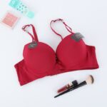 ⁦صدرية مبطنة للنساء لون خمري⁩ - الصورة ⁦2⁩