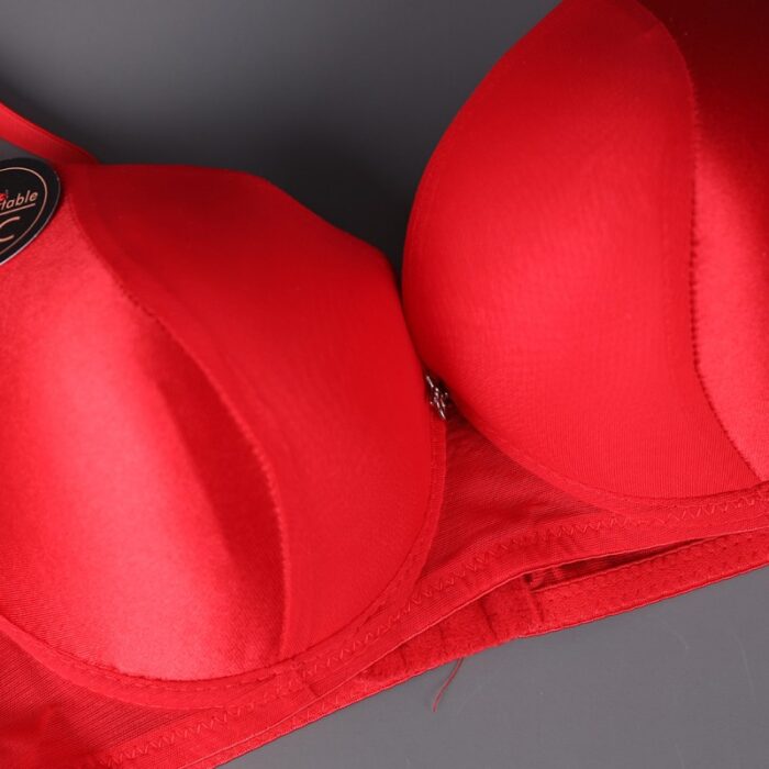 ⁦صدرية مبطنة للنساء لون أحمر⁩ - الصورة ⁦2⁩