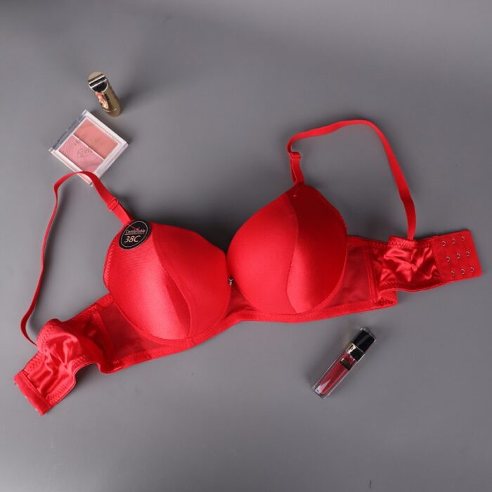 ⁦صدرية مبطنة للنساء لون أحمر⁩ - الصورة ⁦3⁩