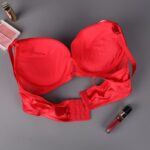 ⁦صدرية مبطنة للنساء لون أحمر⁩ - الصورة ⁦9⁩