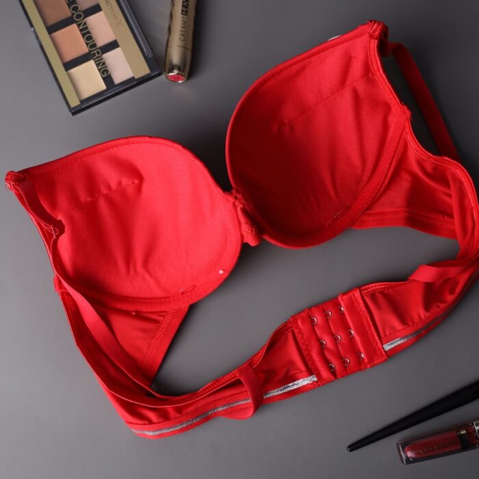 ⁦صدرية مبطنة للنساء لون أحمر⁩ - الصورة ⁦6⁩