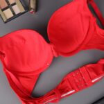 ⁦صدرية مبطنة للنساء لون أحمر⁩ - الصورة ⁦7⁩