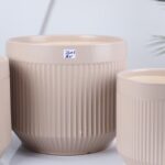 ⁦طقم قوار بورسلان 3 قطع لون بيج⁩ - الصورة ⁦3⁩