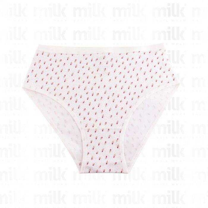 ⁦طقم داخلي نسائي قطن 3 قطع بألوان مختلفة⁩ - الصورة ⁦3⁩