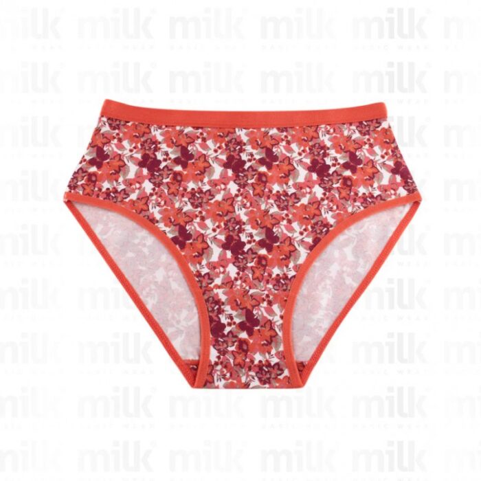 ⁦طقم داخلي نسائي قطن 3 قطع بألوان مختلفة⁩ - الصورة ⁦5⁩