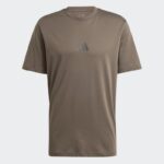 ⁦adidas Mens' Strength Graphic Tee - Green - تيشيرت اديداس سترينث جرافيك للرجال لون زيتي⁩ - الصورة ⁦2⁩