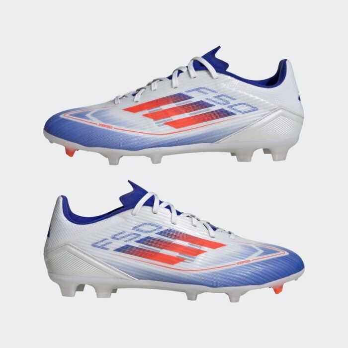⁦adidas Men's F50 League Firm/Multi-Ground Boots - White - حذاء اديداس اف 50 ليجا جراوند للرجال لون ابيض⁩ - الصورة ⁦9⁩