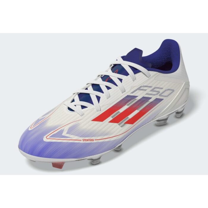 ⁦adidas Men's F50 League Firm/Multi-Ground Boots - White - حذاء اديداس اف 50 ليجا جراوند للرجال لون ابيض⁩ - الصورة ⁦10⁩