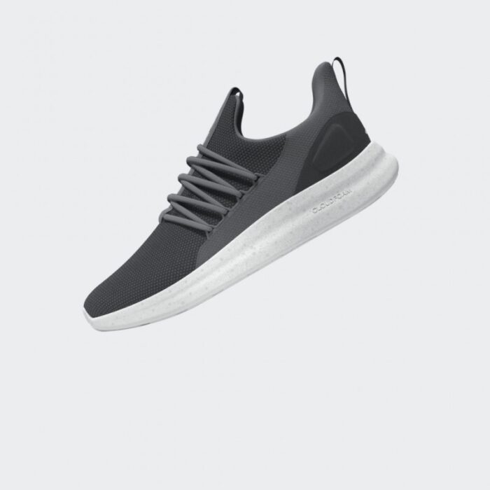 ⁦adidas Men's Lite Racer Adapt 7.0 Shoes - Grey- حذاء اديداس لايت ريسر ادبت 7.0 للرجال لون رمادي ونعل ابيض⁩ - الصورة ⁦10⁩