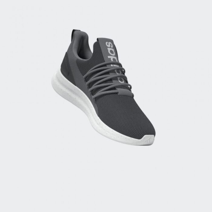 ⁦adidas Men's Lite Racer Adapt 7.0 Shoes - Grey- حذاء اديداس لايت ريسر ادبت 7.0 للرجال لون رمادي ونعل ابيض⁩ - الصورة ⁦13⁩