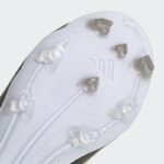 ⁦adidas Unisex' F50 League Messi Firm/Multi-Ground Soccer Cleats Boots - Gold - حذاء اديداس اف 50 ليجا ميسي فيرم ملتي جراوند للجنسين لون ذهبي وابيض⁩ - الصورة ⁦8⁩