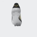 ⁦adidas Unisex' F50 League Messi Firm/Multi-Ground Soccer Cleats Boots - Gold - حذاء اديداس اف 50 ليجا ميسي فيرم ملتي جراوند للجنسين لون ذهبي وابيض⁩ - الصورة ⁦19⁩