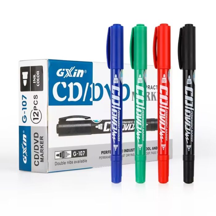 10335864_67dc54293b03f قلم كتابة على السي دي من GXIN G-107A بثلاث ألوان - الصورة 1