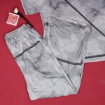 ⁦بجامة ستاتي مكونه من قطعتين بنطلون وتيشيرت قطني لون سكني⁩ - الصورة ⁦5⁩