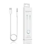 كيبل AUX تايب سي، موديل MH-CM21 -  لون أبيض