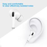 ⁦سماعة أذن سلكية GL-PG3-3 - موديل  TYPE-C - لون أبيض⁩ - الصورة ⁦8⁩