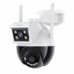 ⁦كاميره مزوجة متحركة + ثابته للاماكن الخارجيه Yesido KM12 4 Mega Pixels Dual CCTV Camera⁩ - الصورة ⁦2⁩