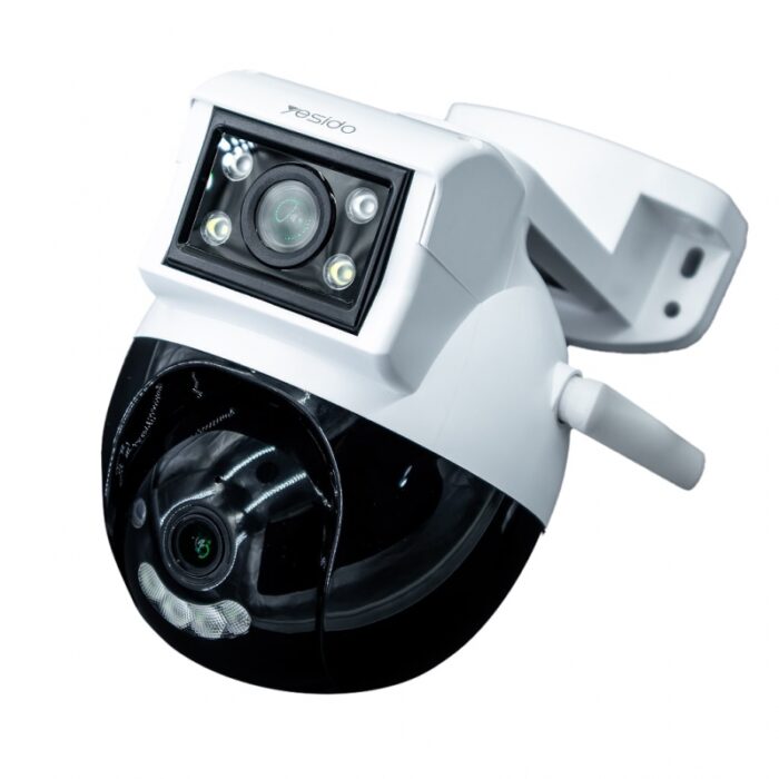 ⁦كاميره مزوجة متحركة + ثابته للاماكن الخارجيه Yesido KM12 4 Mega Pixels Dual CCTV Camera⁩ - الصورة ⁦3⁩