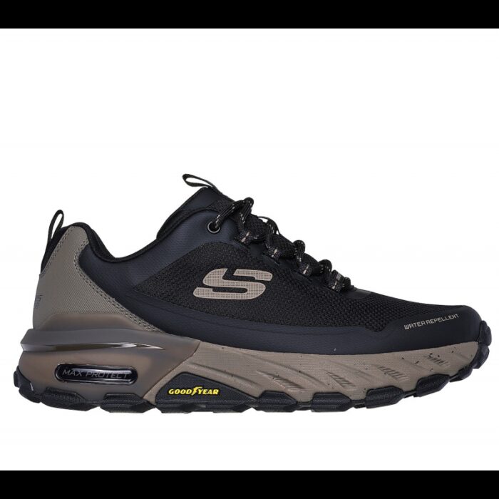 ⁦Skechers Men's Max Protect Shoes - حذاء سكيتشرز ماكس بروتكت للرجال لون أسود⁩ - الصورة ⁦2⁩