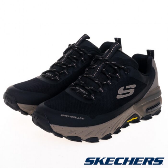 ⁦Skechers Men's Max Protect Shoes - حذاء سكيتشرز ماكس بروتكت للرجال لون أسود⁩ - الصورة ⁦6⁩