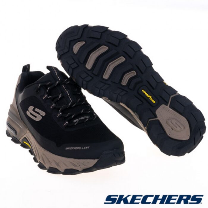 ⁦Skechers Men's Max Protect Shoes - حذاء سكيتشرز ماكس بروتكت للرجال لون أسود⁩ - الصورة ⁦8⁩