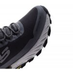 ⁦Skechers Men's Max Protect - Liberated Shoes - حذاء سكيتشرز ماكس بروتكت للرجال لون أسود ورمادي⁩ - الصورة ⁦7⁩