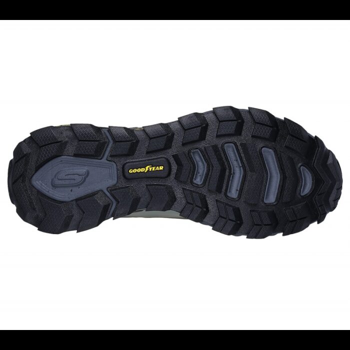 ⁦Skechers Men's Max Protect - Liberated Shoes - حذاء سكيتشرز ماكس بروتكت للرجال لون أسود وزيتي⁩ - الصورة ⁦4⁩