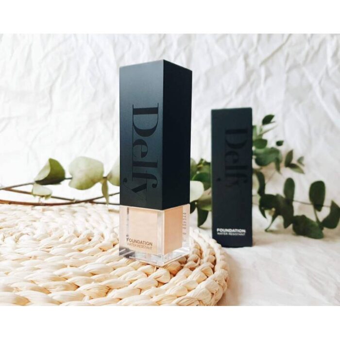 ⁦delfy foundation beige10كريم اساس يدوم طويلا ومقاوم للماء 35مل⁩ - الصورة ⁦8⁩