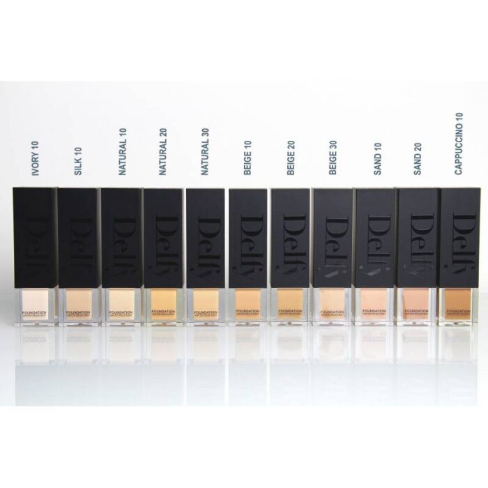 ⁦delfy foundation beige30كريم اساس يدوم طويلا ومقاوم للماء 35مل⁩ - الصورة ⁦5⁩
