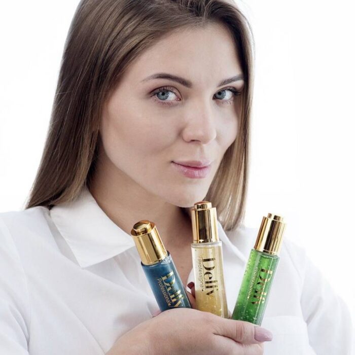 ⁦Delfy Serum 24k Sky Gold Bio-Active 30 ML- سيروم 24 كيه سكاي جولد بيو اكتيف لتجديد خلايا الجلد من ديلفي 30 مل⁩ - الصورة ⁦5⁩