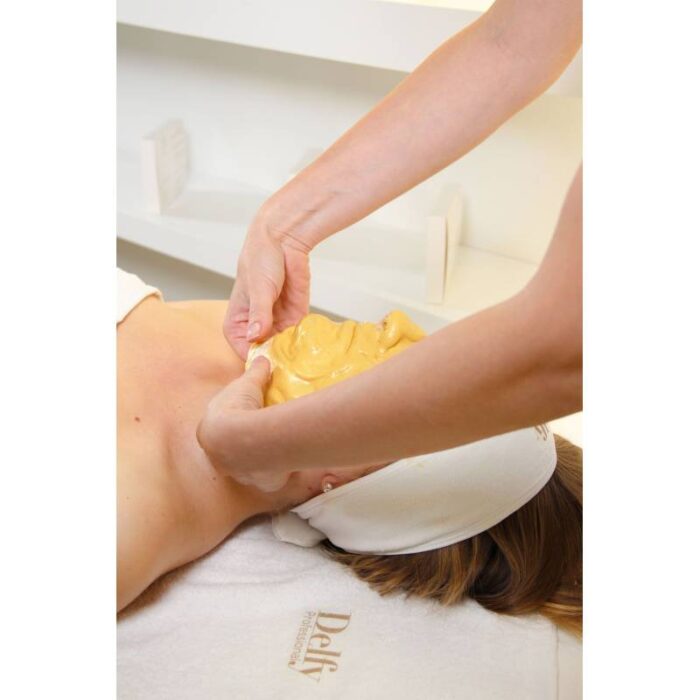 ⁦Delfy Enjoy Gold Mask (3×30 g)- مُقشر قناع الذهب (3 اكياس)⁩ - الصورة ⁦3⁩