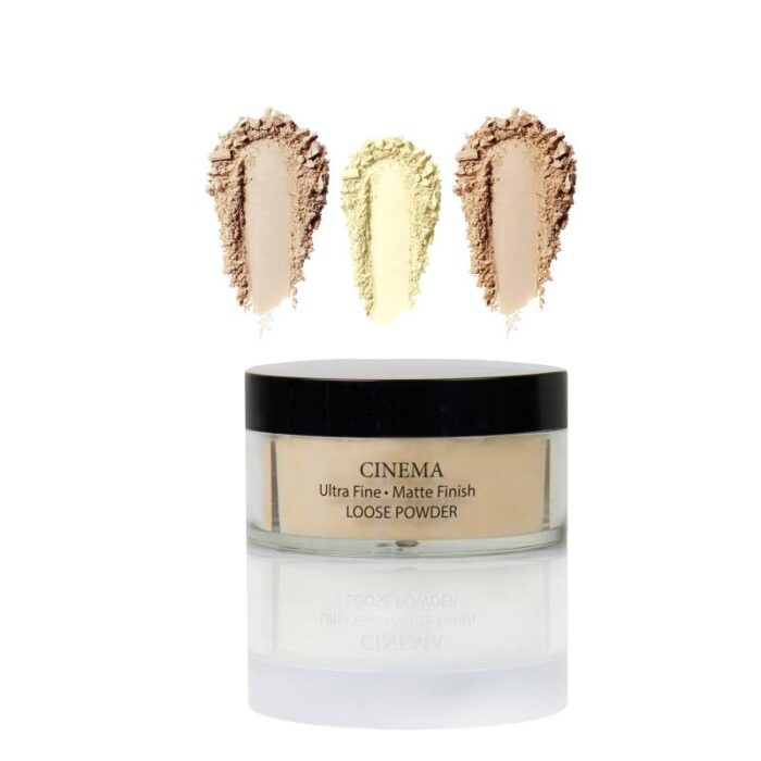 ⁦Delfy Cinema Loose Powder 020 30 g- لوس باودر بثلاث درجات 20 من ديلفي حجم 30 غم⁩ - الصورة ⁦4⁩