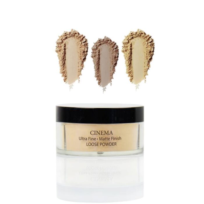 ⁦Delfy Cinema Loose Powder 040 30 g- لوس باودر بثلاث درجات 40 من ديلفي حجم 30 غم⁩ - الصورة ⁦5⁩