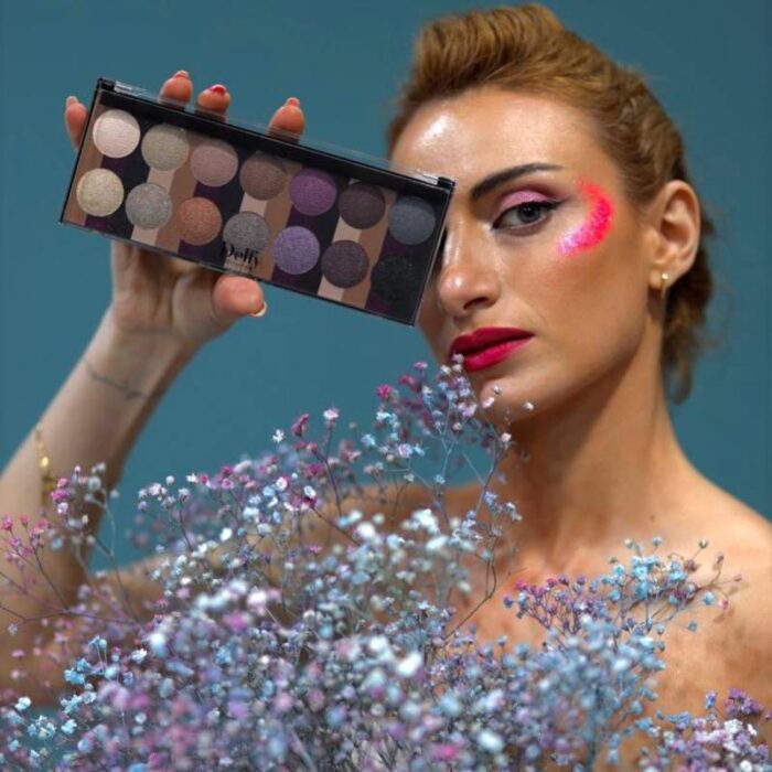 ⁦delfy shadow collection بالت اضاءه من ديلفي مكون من 5درجات 40غرام⁩ - الصورة ⁦5⁩