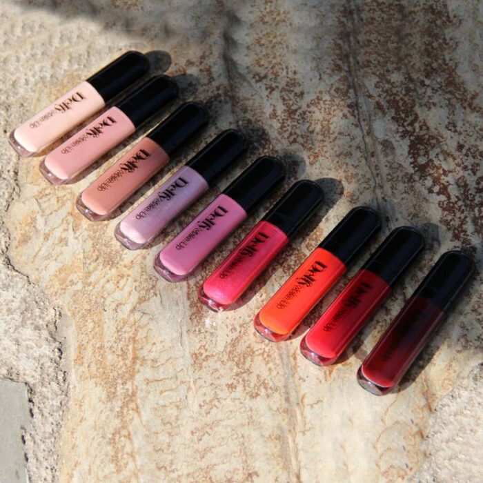 ⁦Delfy 3D Volume Lip Gloss Peony (Beige) 7 ML- لب جلوي لامع مع جلتر من ديلفي⁩ - الصورة ⁦2⁩