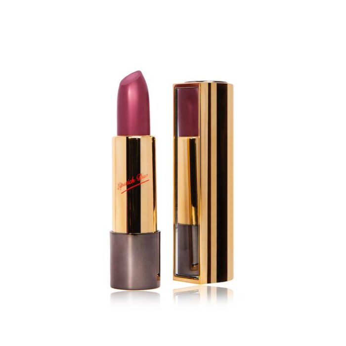 10336070_67dc55afced33 احمر شفاه كريمي مع مراه من دلفي 4غرام delfy lip stick gold duo marsala 4gr - الصورة 1