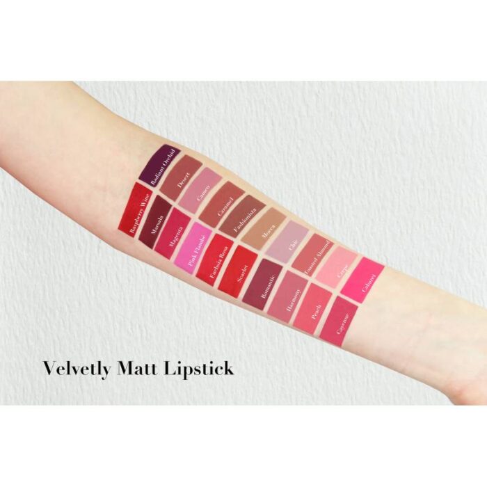 ⁦Delfy Velvetly Matt Lipstick - Marsala 4 G- احمر شفاه كريمي من ديلفي حجم 4 غم⁩ - الصورة ⁦3⁩