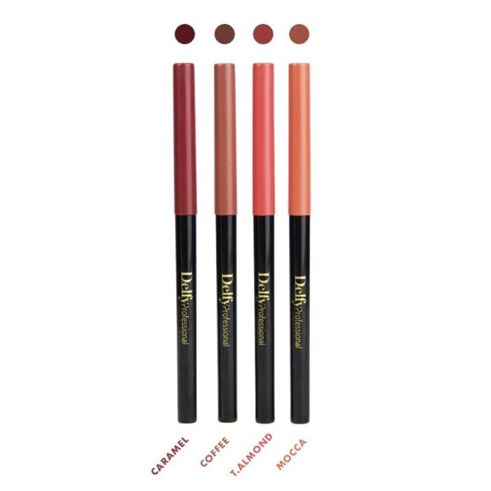 ⁦Delfy Automatic Lipliner Coffee 0.4 G- محدد شفاه من ديلفي حجم 0.4 غم⁩ - الصورة ⁦4⁩