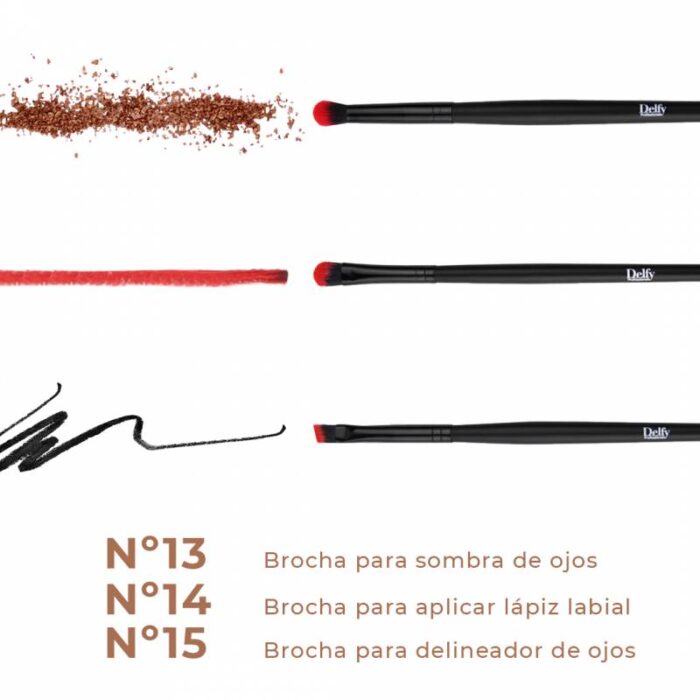 ⁦delfy brush n13فرشاه ظلال عيون (ايشدو)من ديلفي⁩ - الصورة ⁦4⁩