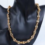 ⁦طقم اكسسوارات 3 قطع بلدي لون ذهبي⁩ - الصورة ⁦4⁩