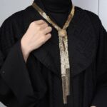 ⁦سلسال شال بتصميم سبلة دائرية⁩ - الصورة ⁦4⁩