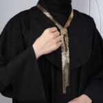 ⁦سلسال شال بتصميم سبلة دائرية⁩ - الصورة ⁦8⁩